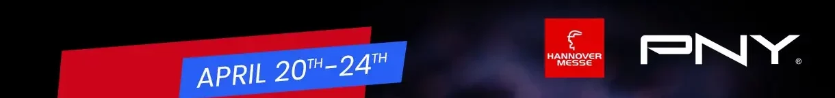 PNY auf der Hannover Messe 2026: Stand H40, Halle 14, Think Tech Forward Produkte und Lösungen