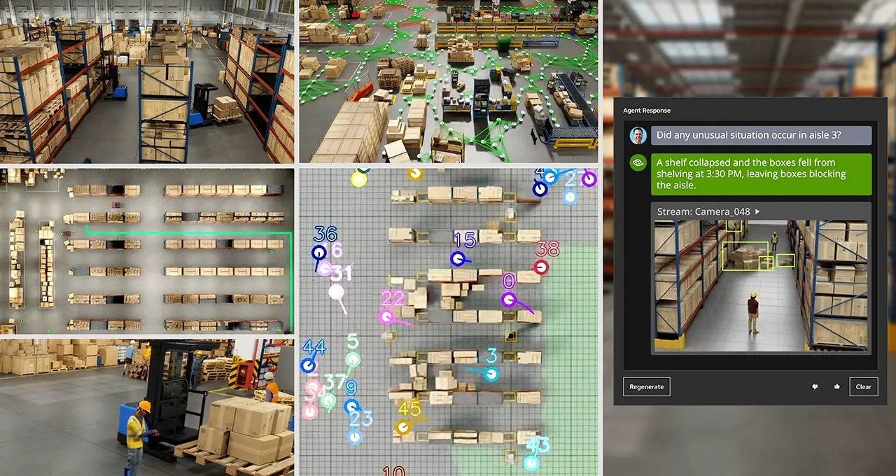 Besucher informieren sich über Automatisierung und digitale Transformation