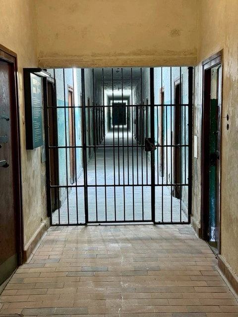 Winteraufnahme der KZ-Gedenkstätte Dachau