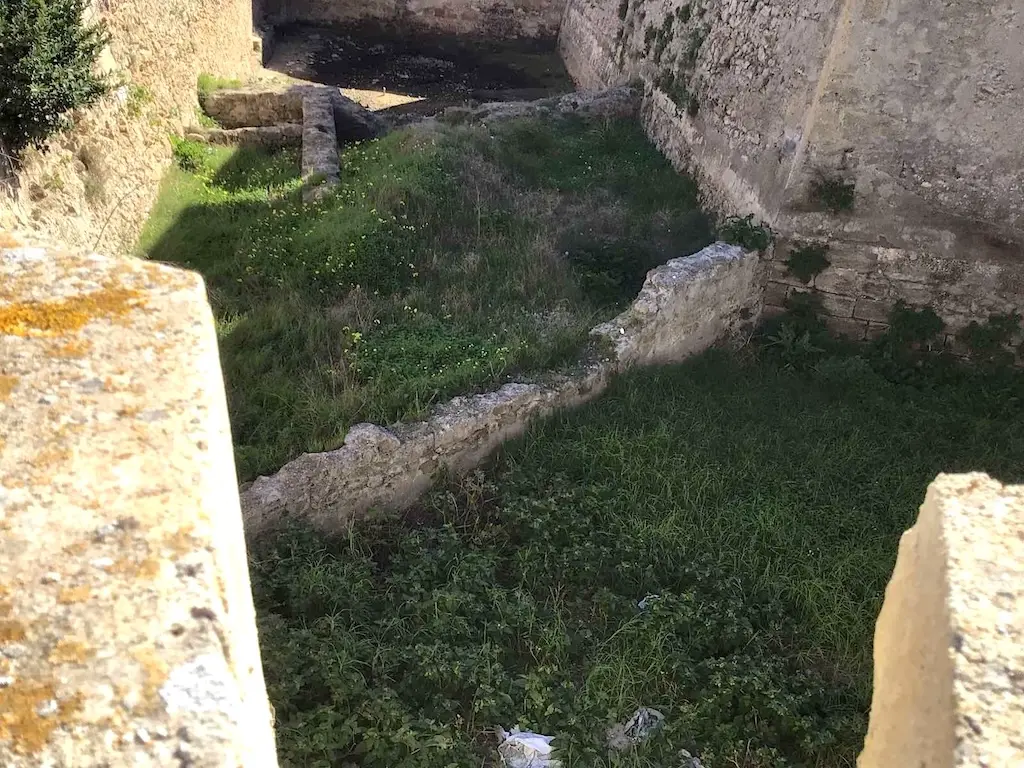 Historische Aufnahme von Cádiz nach der Katastrophe