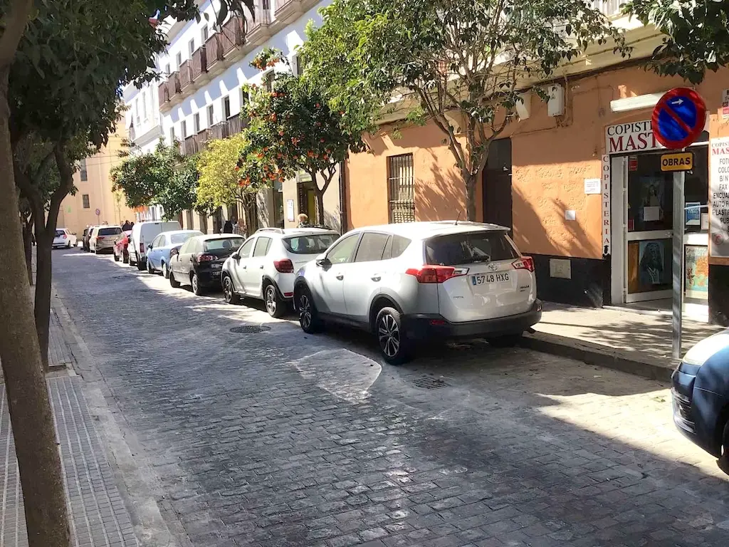 Schwarzweißfoto der Katastrophe von Cádiz